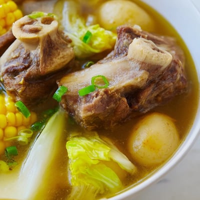 Filipino Bulalo Beef Shank Soup