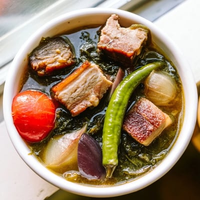 Filipino Sinigang Sour Soup